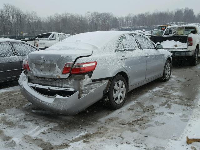 4T1BE46K77U516266 - 2007 TOYOTA CAMRY NEW SILVER photo 4