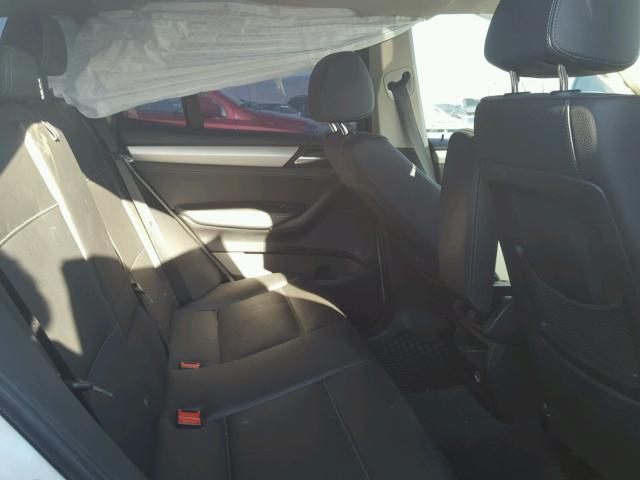 5UXWX5C53CL723076 - 2012 BMW X3 XDRIVE2 Biały zdjęcie 6