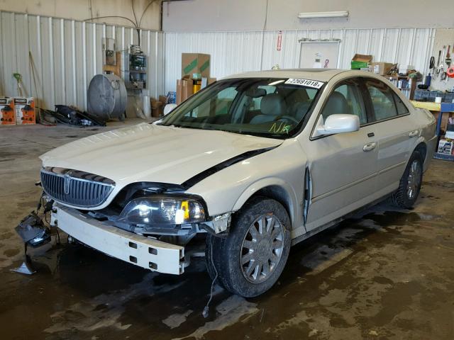 1LNHM86S04Y605802 - 2004 LINCOLN LS 奶油色 照片 2