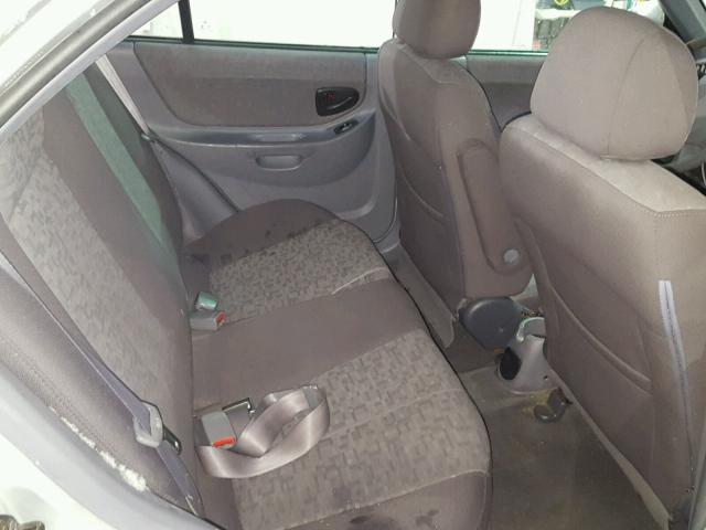 KMHCG45C25U627314 - 2005 HYUNDAI ACCENT GL GRAY photo 6