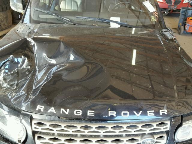 SALWR2PF7GA119800 - 2016 LAND ROVER RANGE ROVE BLACK photo 7