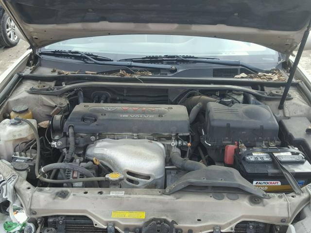 4T1BE32K25U048363 - 2005 TOYOTA CAMRY LE BEIGE photo 7