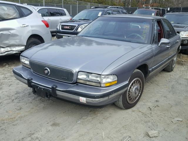 1G4HR53L0NH494246 - 1992 BUICK LESABRE LI SILVER photo 2