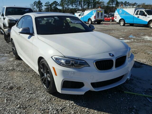 WBA1J7C5XGV360419 - 2016 BMW M235I WHITE photo 1