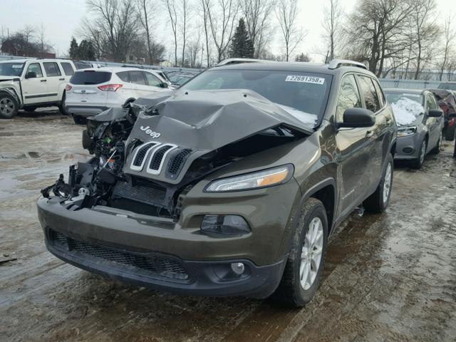 1C4PJMCB5FW564751 - 2015 JEEP CHEROKEE L TAN photo 2