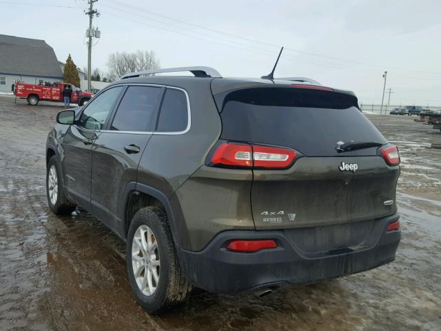 1C4PJMCB5FW564751 - 2015 JEEP CHEROKEE L TAN photo 3