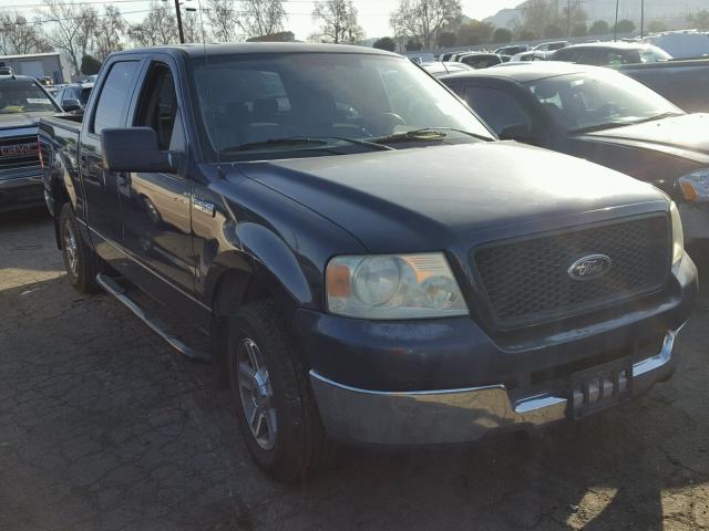 1FTPW12505KF03020 - 2005 FORD F150 SUPER BLUE photo 1