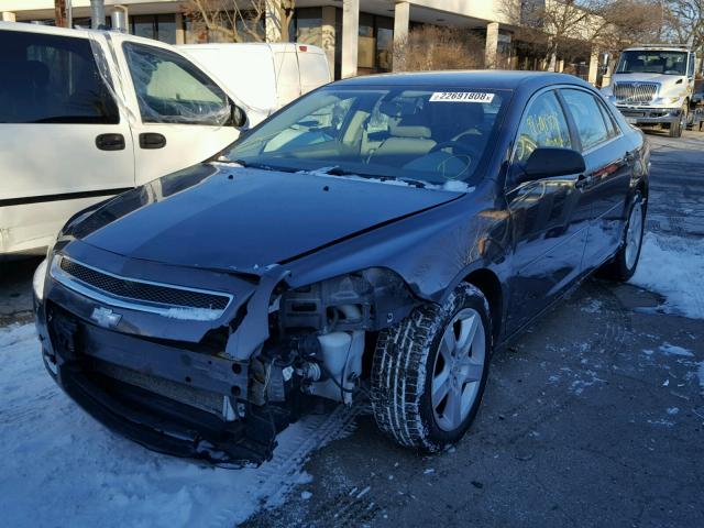 1G1ZA5E06A4125808 - 2010 CHEVROLET MALIBU LS GRAY photo 2