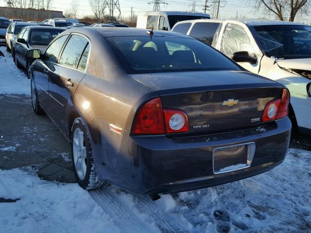 1G1ZA5E06A4125808 - 2010 CHEVROLET MALIBU LS GRAY photo 3