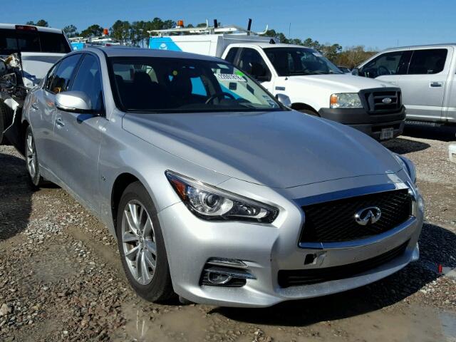 JN1EV7AP5HM742560 - 2017 INFINITI Q50 PREMIU SILVER photo 1