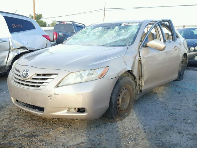 4T1BE46K39U799557 - 2009 TOYOTA CAMRY BASE TAN photo 2