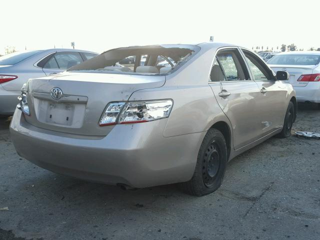 4T1BE46K39U799557 - 2009 TOYOTA CAMRY BASE TAN photo 4