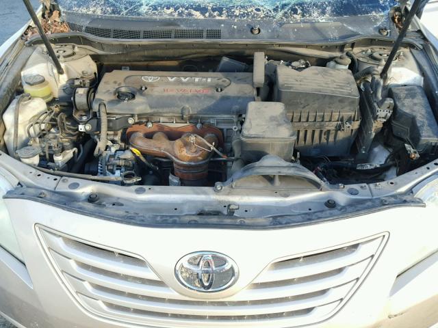 4T1BE46K39U799557 - 2009 TOYOTA CAMRY BASE TAN photo 7