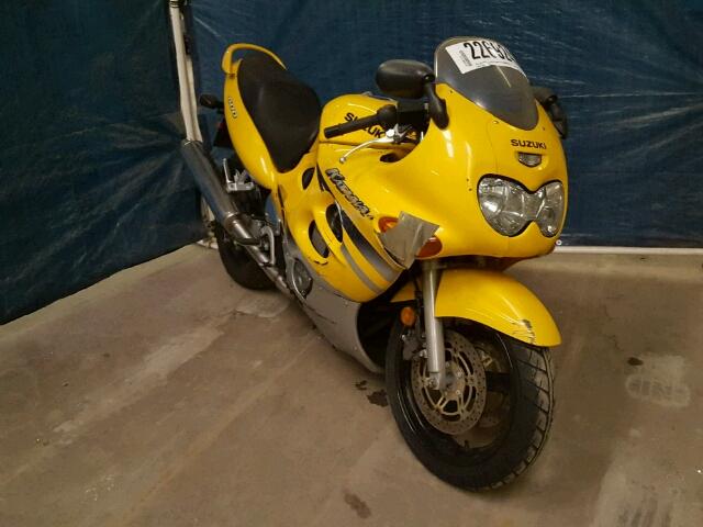 JS1GN79A522102920 - 2002 SUZUKI GSX600 F YELLOW photo 1