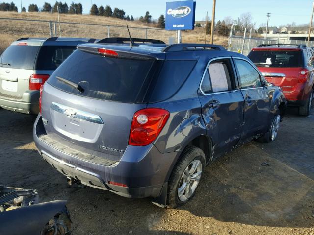 2GNFLFEK6E6288093 - 2014 CHEVROLET EQUINOX LT GRAY photo 4