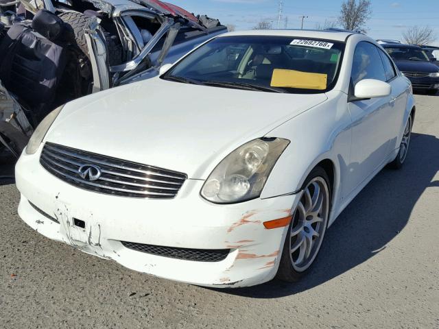 JNKCV54EX6M709178 - 2006 INFINITI G35 WHITE photo 2