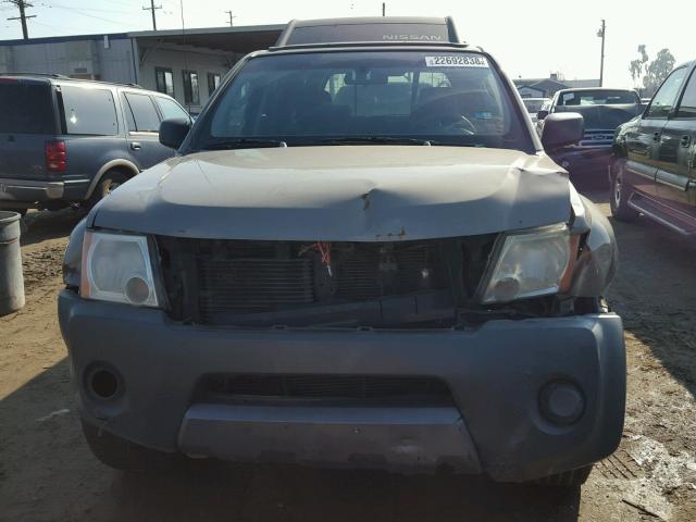 5N1AN08W27C516654 - 2007 NISSAN XTERRA OFF GOLD photo 9