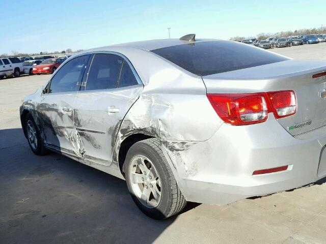 1G11B5SL0FF313549 - 2015 CHEVROLET MALIBU LS ვერცხლისფერი ფოტო 9