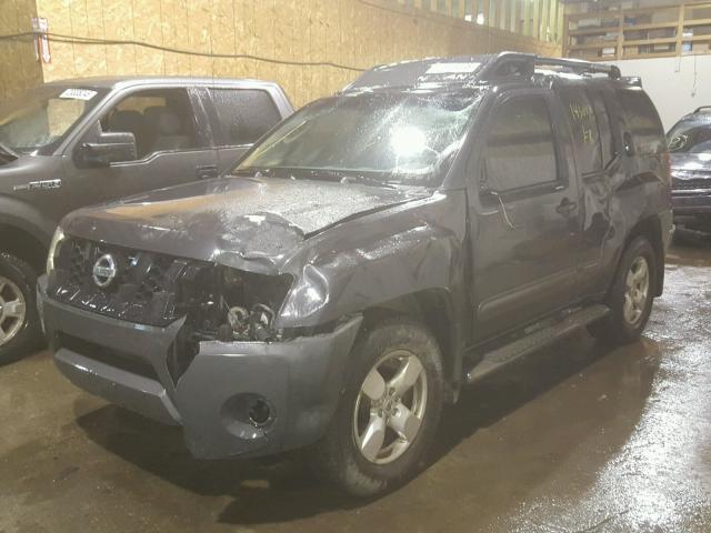 5N1AN08W96C535832 - 2006 NISSAN XTERRA OFF GRAY photo 2