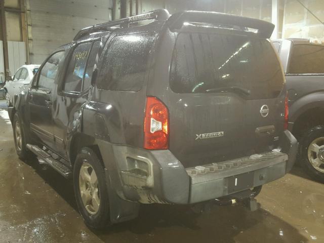 5N1AN08W96C535832 - 2006 NISSAN XTERRA OFF GRAY photo 3