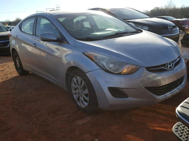 5NPDH4AE1BH023434 - 2011 HYUNDAI ELANTRA GL SILVER photo 1