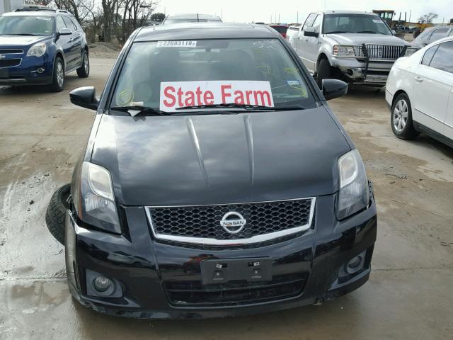 3N1AB6AP1CL639611 - 2012 NISSAN SENTRA 2.0 BLACK photo 9