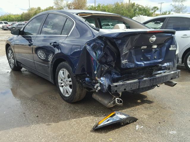 1N4AL2AP6CN473496 - 2012 NISSAN ALTIMA BAS BLUE photo 3