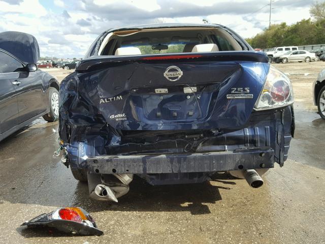 1N4AL2AP6CN473496 - 2012 NISSAN ALTIMA BAS BLUE photo 9