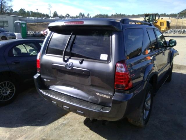 JTEZU17R78K007478 - 2008 TOYOTA 4RUNNER LI GRAY photo 4