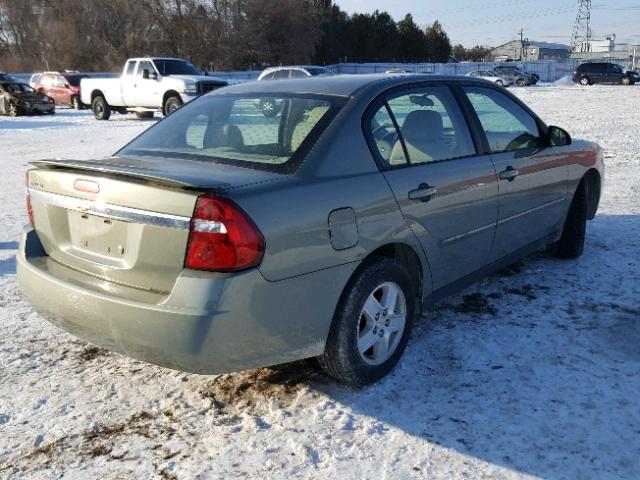 1G1ZS52F95F271541 - 2005 CHEVROLET MALIBU GREEN photo 4