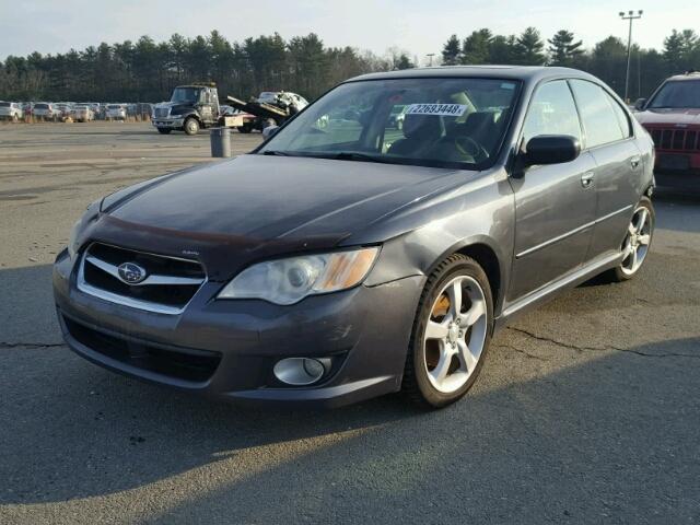 4S3BL626597225703 - 2009 SUBARU LEGACY 2.5 GRAY photo 2