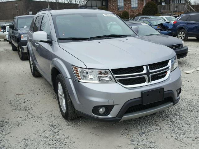 3C4PDCBG1FT744054 - 2015 DODGE JOURNEY SX GRAY photo 1