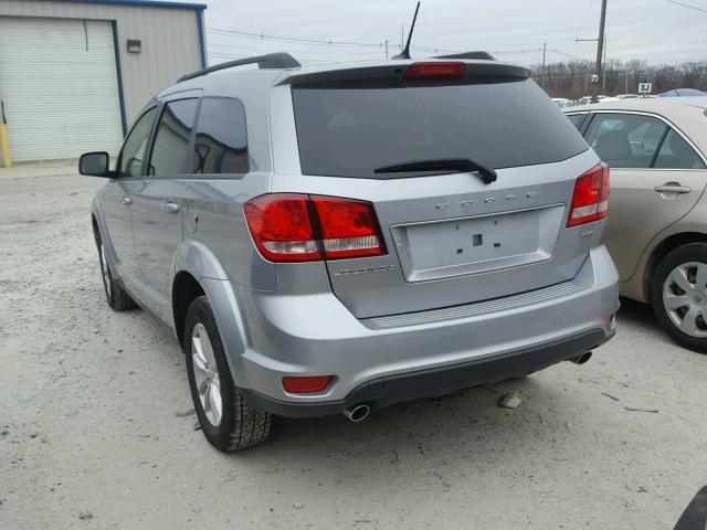 3C4PDCBG1FT744054 - 2015 DODGE JOURNEY SX GRAY photo 3