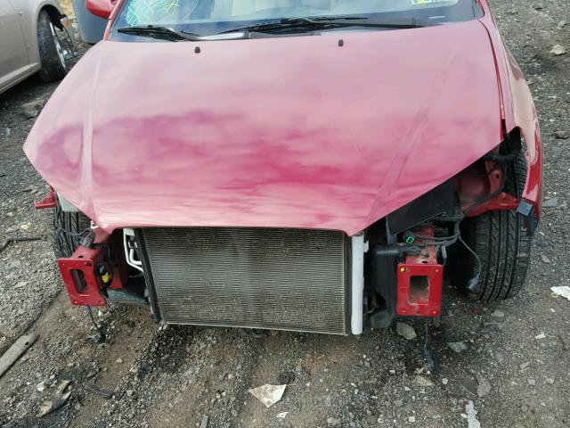 KMHDU46D88U475046 - 2008 HYUNDAI ELANTRA GL RED photo 9