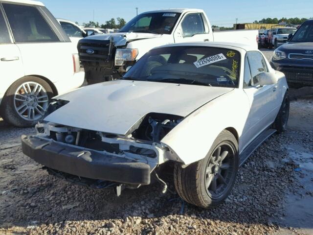 JM1NA3537T0713649 - 1996 MAZDA MX-5 MIATA WHITE photo 2