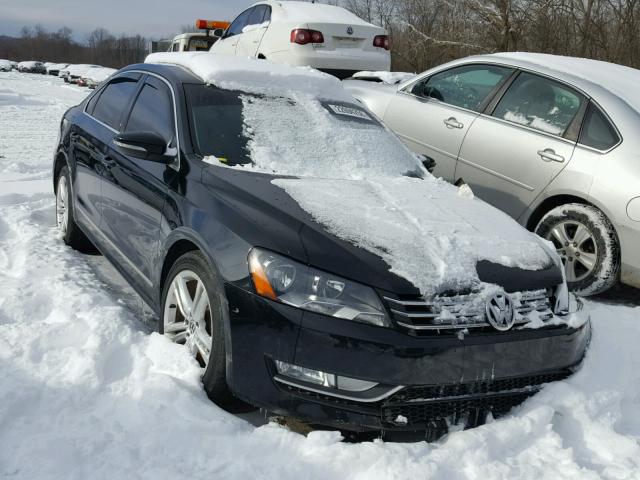 1VWCV7A33FC041520 - 2015 VOLKSWAGEN PASSAT SEL BLACK photo 1