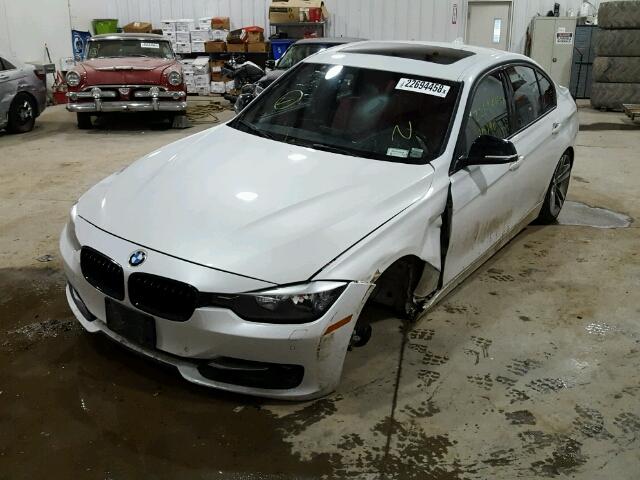 WBA3B5C50DF590826 - 2013 BMW 328 XI SUL WHITE photo 2