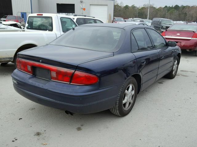 2G4WB55K411206791 - 2001 BUICK REGAL LS BLUE photo 4