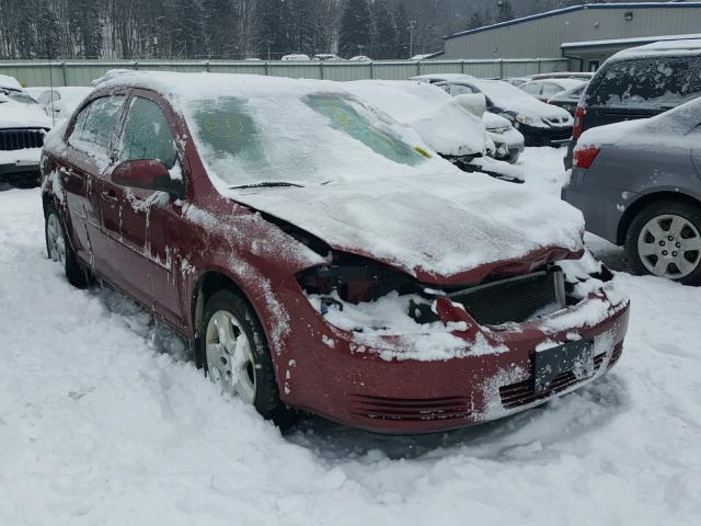 1G1AL58F687204041 - 2008 CHEVROLET COBALT LT MAROON photo 1