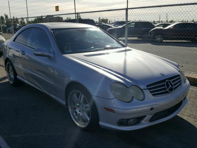 WDBTJ75J73F052777 - 2003 MERCEDES-BENZ CLK 500 SILVER photo 1