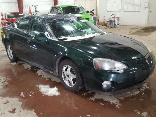 2G2WS522241109669 - 2004 PONTIAC GRAND PRIX GREEN photo 1