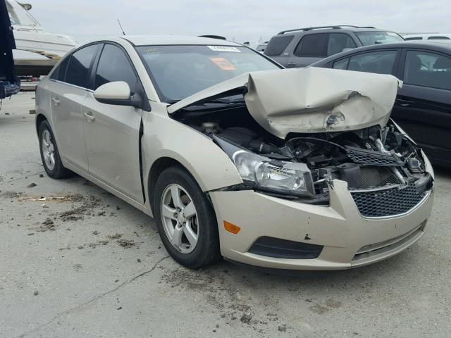 1G1PF5SC2C7319826 - 2012 CHEVROLET CRUZE LT TAN photo 1