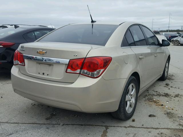 1G1PF5SC2C7319826 - 2012 CHEVROLET CRUZE LT TAN photo 4