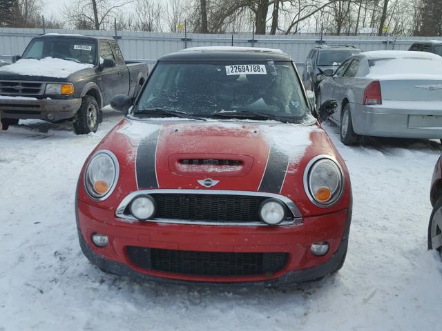 WMWMF7C58ATZ72541 - 2010 MINI COOPER S RED photo 10