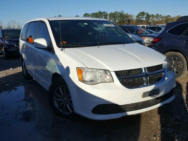 2C4RDGBG4FR671880 - 2015 DODGE GRAND CARA WHITE photo 1