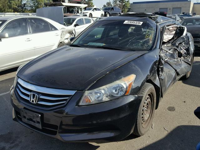 1HGCP2F84CA139324 - 2012 HONDA ACCORD EXL BLACK photo 2