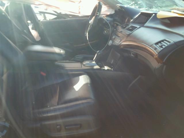 1HGCP2F84CA139324 - 2012 HONDA ACCORD EXL BLACK photo 5