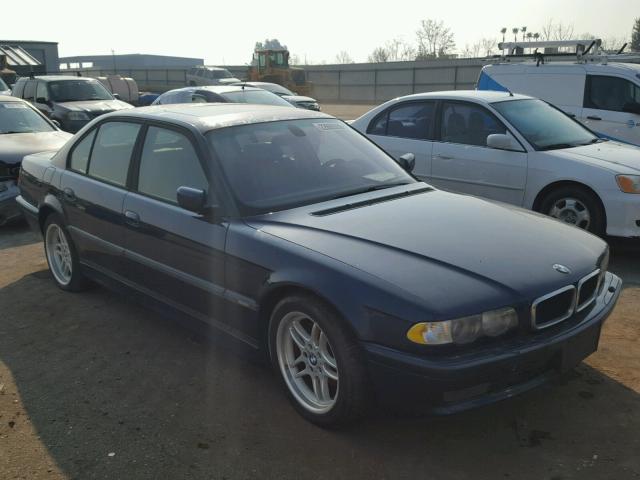 WBAGG83471DN84850 - 2001 BMW 740 I AUTO BLUE photo 1