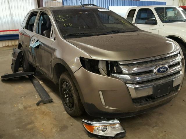 2FMDK4KC7DBA45236 - 2013 FORD EDGE LIMIT GREEN photo 1