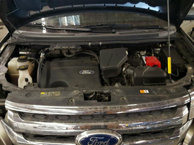 2FMDK4KC7DBA45236 - 2013 FORD EDGE LIMIT GREEN photo 7